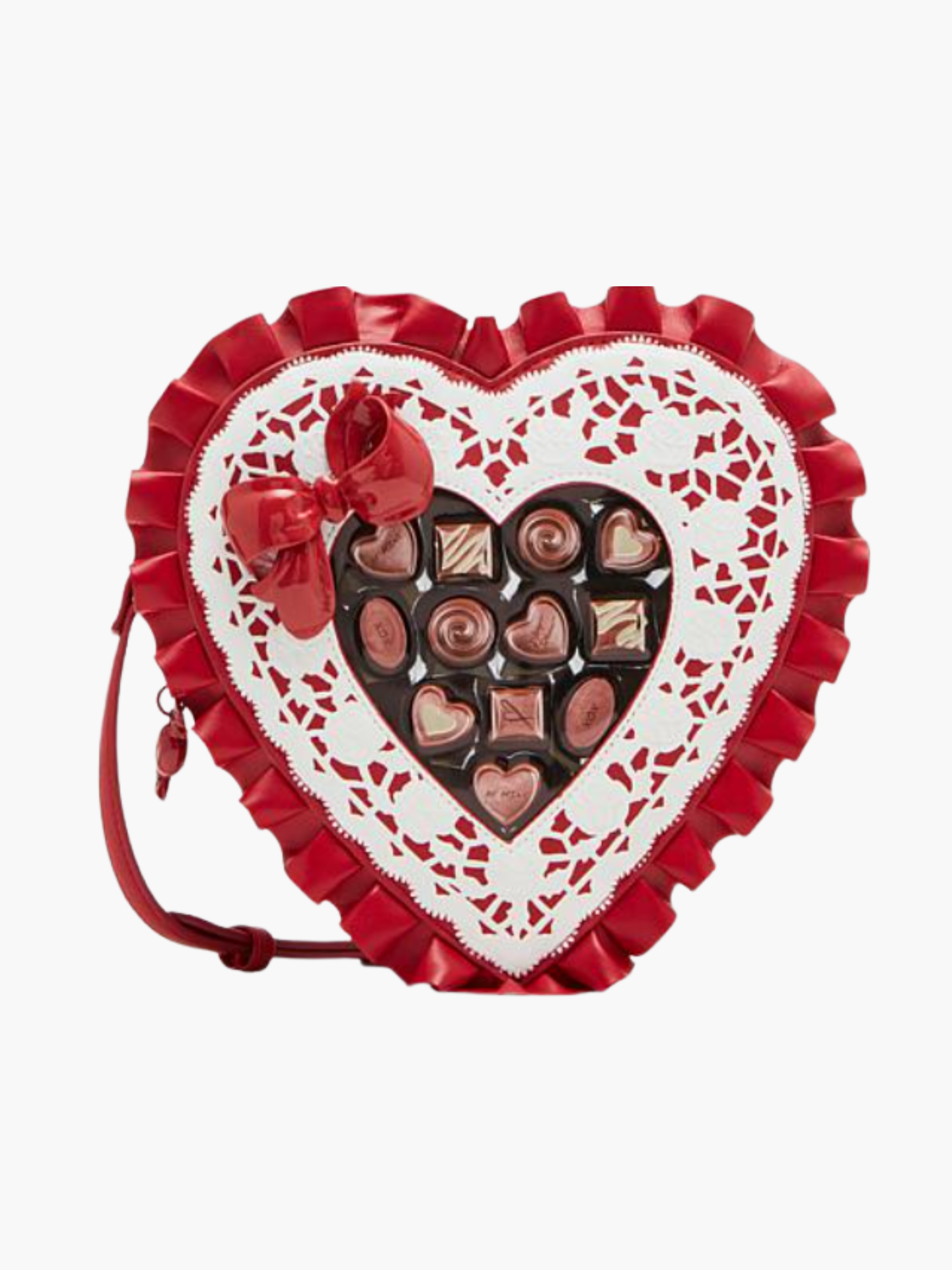 초코러브 크로스바디 백