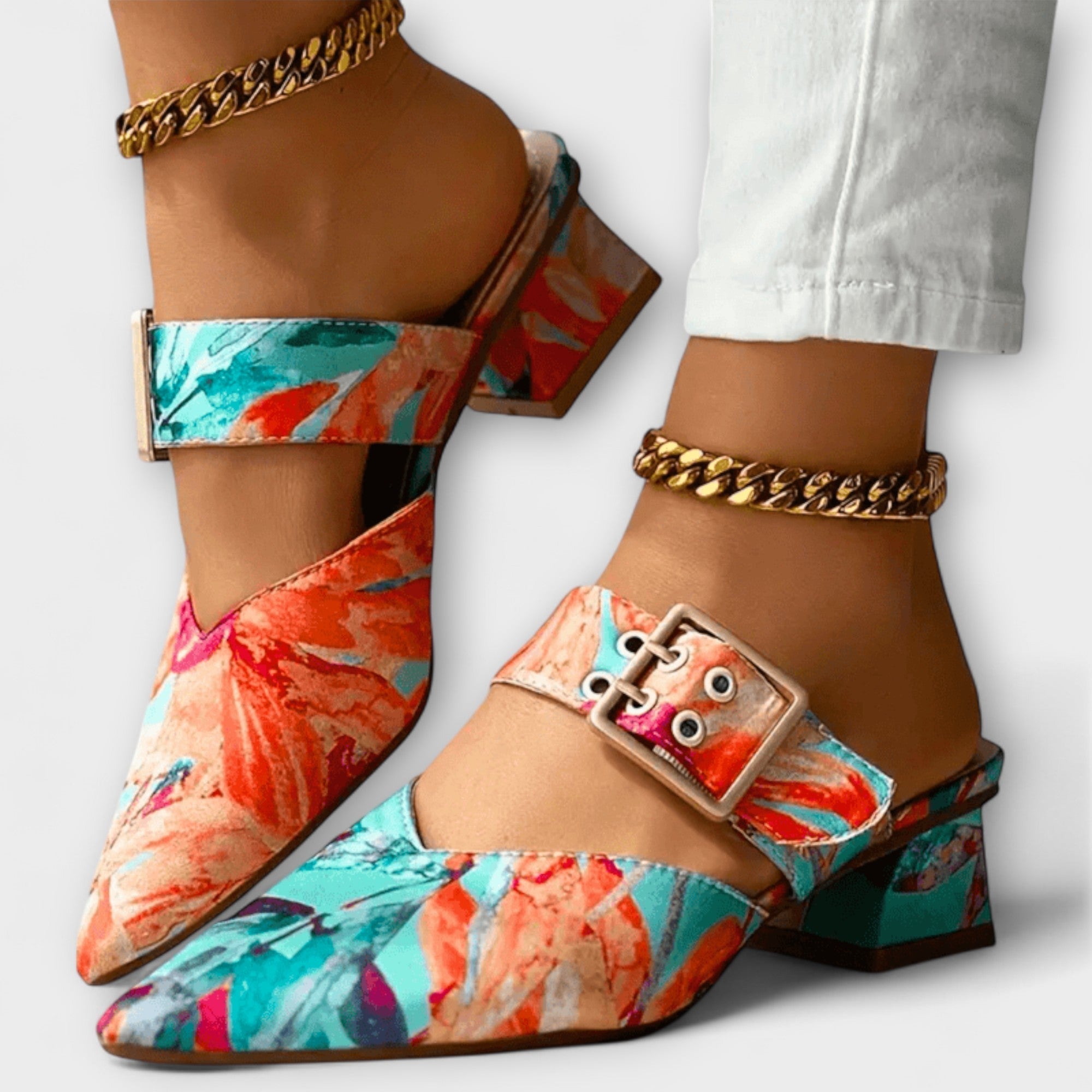 엘리너 - 편안한 정형외과 여성용 굽 신발