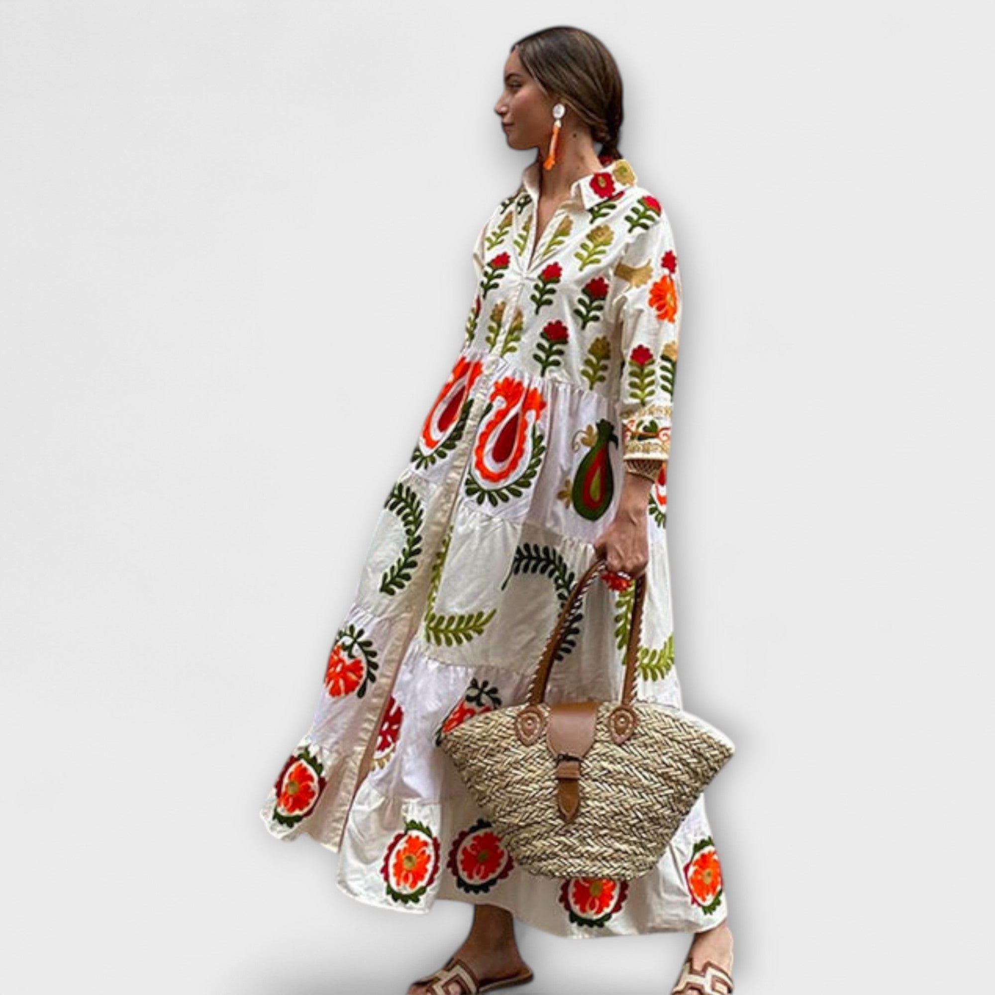 디오나 - 우아한 플로럴 드레스