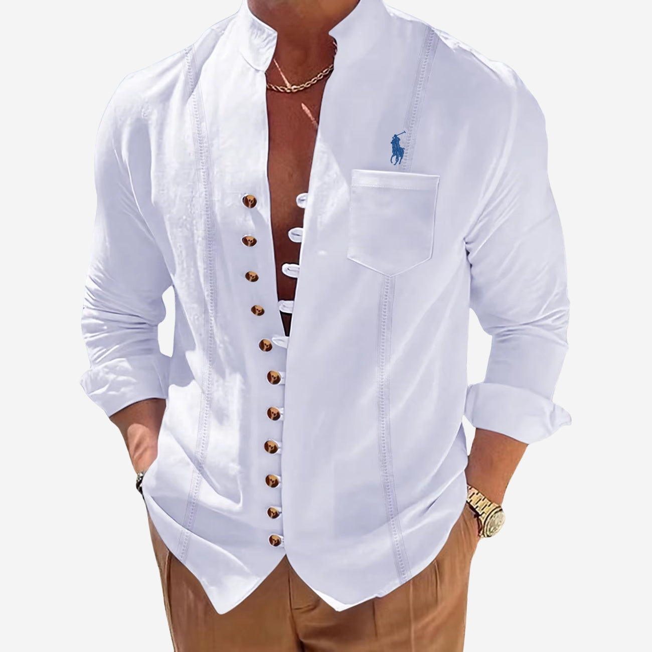 RALPH LAUREN - Casual Button-Up Shirt