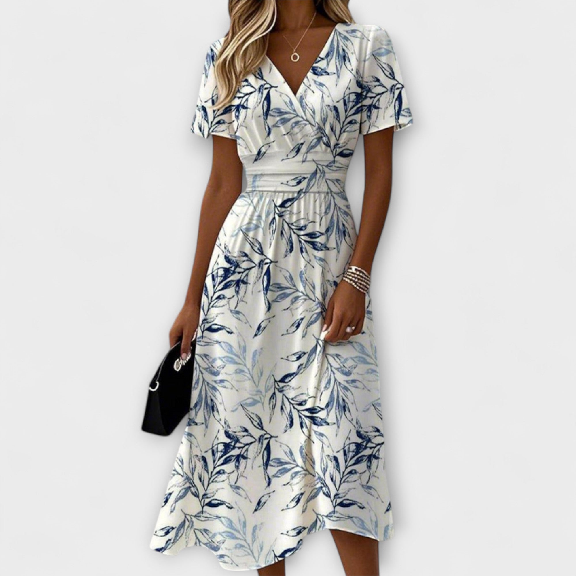 Katie - Grasiøs blomsterkjole