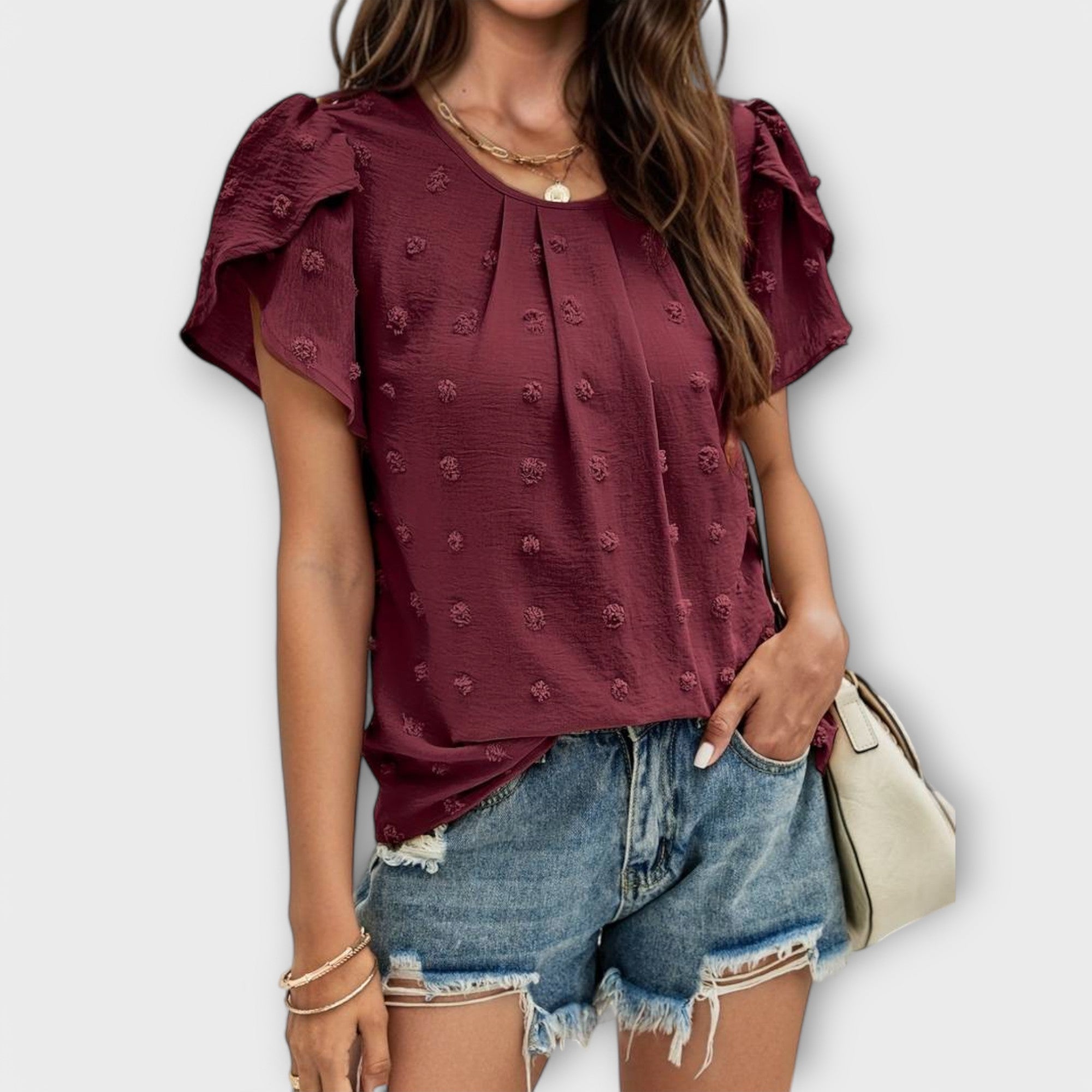 Charlotte - A Blusa Perfeita de Bolinhas