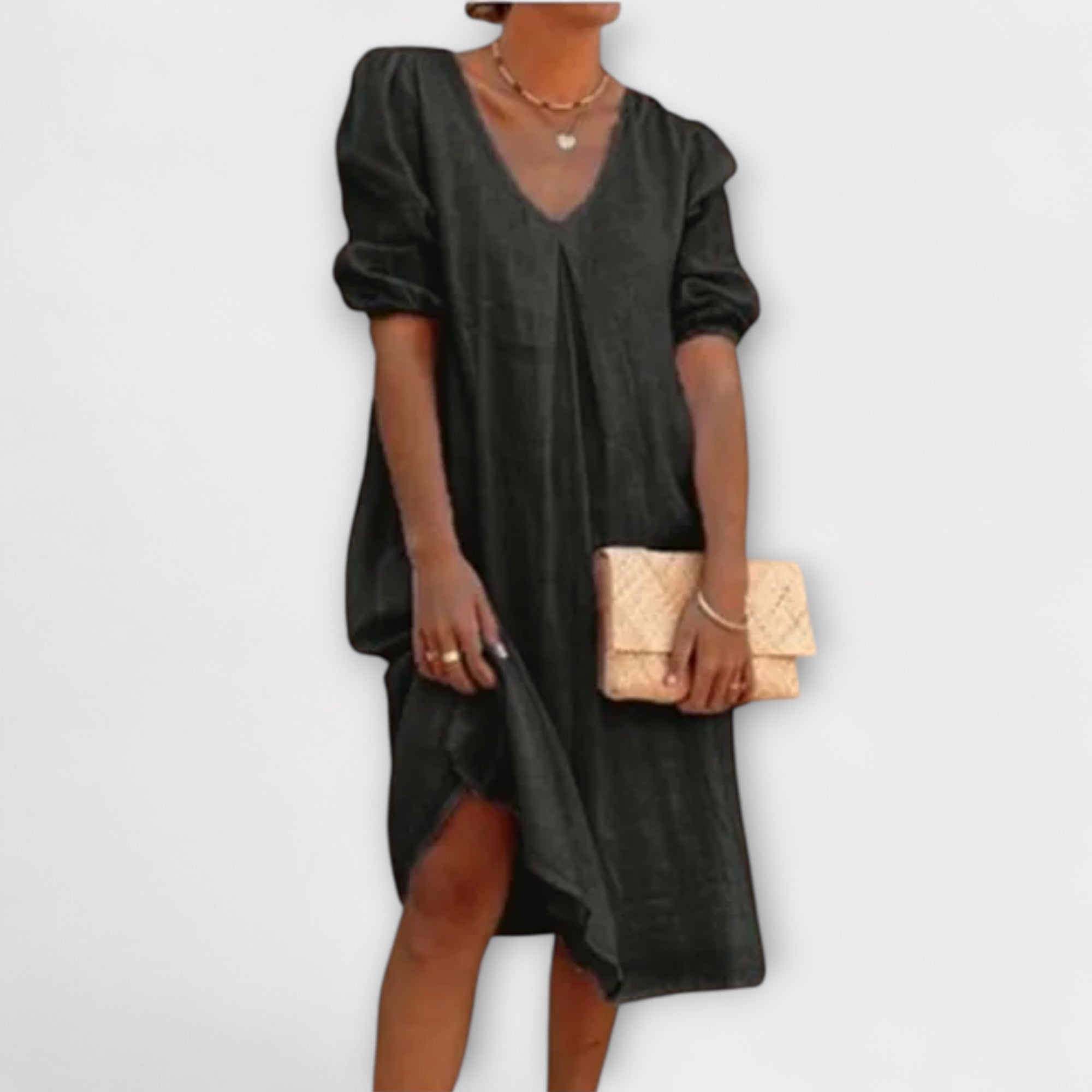 Fanny - Elegant sommerkjole med hekledetaljer