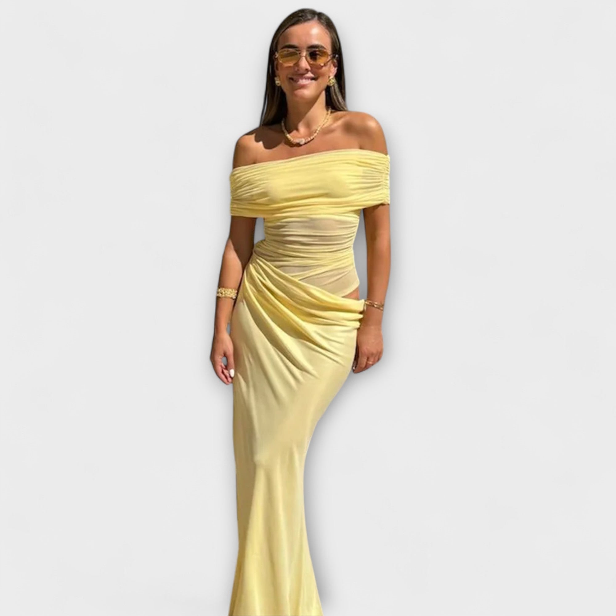 Puss - Vestido Irregular con Volantes