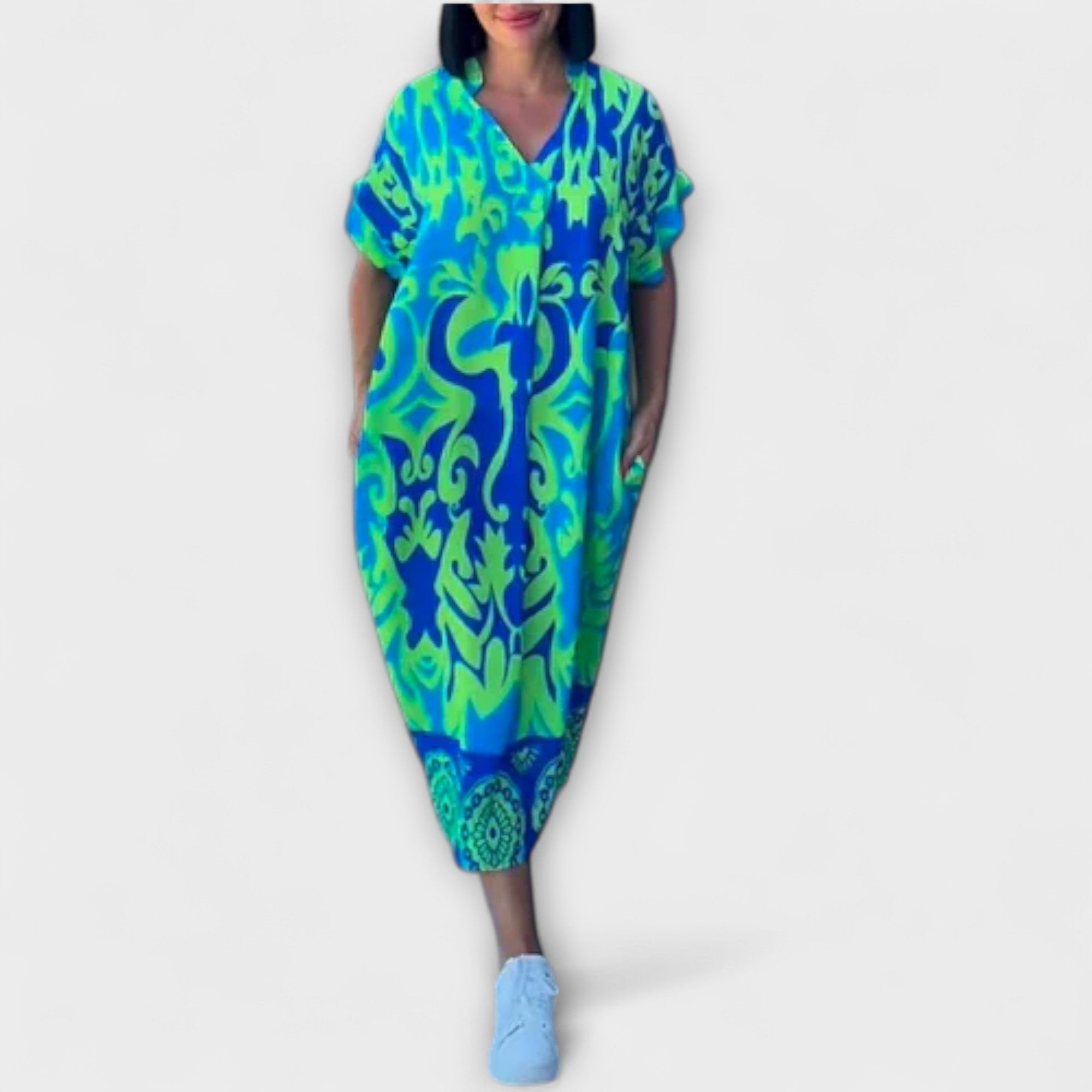 Elena - Elegant blomsterkjole